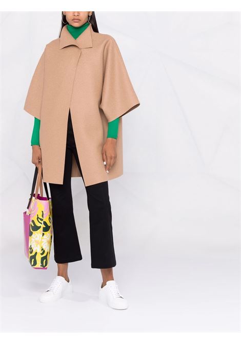 Beige oversized cape jacket Harris wharf london - women HARRIS WHARF LONDON | A1510MLK441